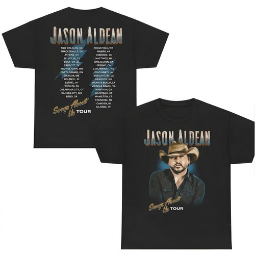 Shirt jason aldean1 songs - aldean1,
