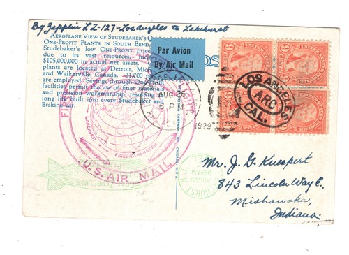 Graf zeppelin flight card - graf,